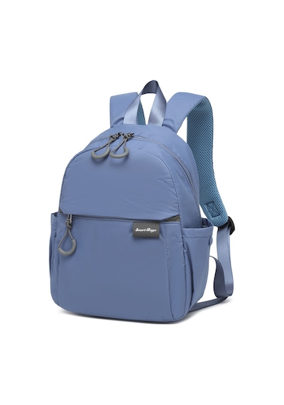 Smart Bags Mavi Günlük Mini Boy Hafif Kadın Sırt Çantası