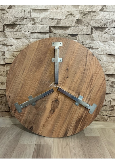 Katlanabilir Ayaklı Mdf Yer Sofrası 100 Cm