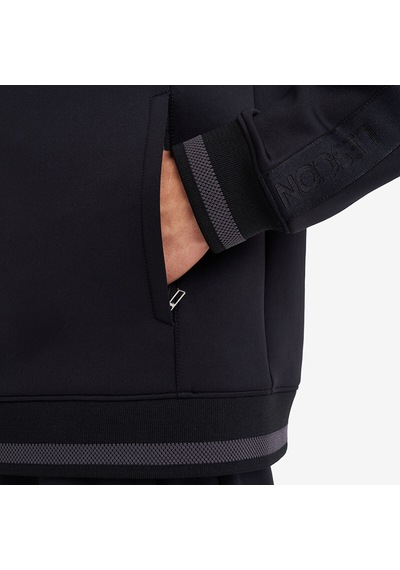 Lescon Siyah Erkek Fermuarlı Sweatshirt 26n-1126