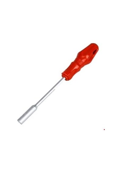 13mm Çift Taraflı Lokma Tornavida Seti Siyah Çelik Gövde Kırmızı Saplı Saat Tamiri Için