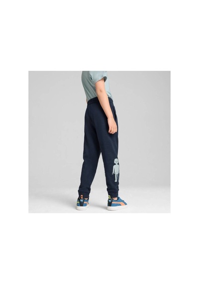 Puma X Playmobil Sweatpants Çocuk Eşofman Altı Lacivert Lacivert
