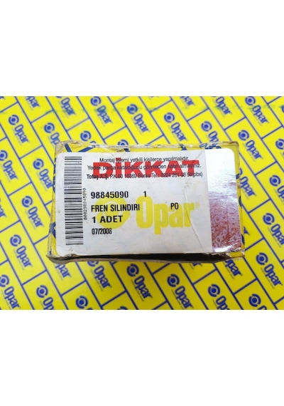 Fiat Palio Albea Arka Fren Merkezi Silindiri Opar 98845090