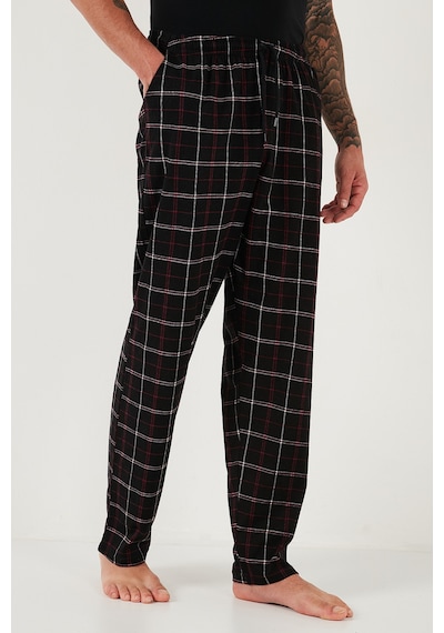 Buratti Erkek Pijama Altı 6574003s2 Siyah-siyah Bordo Siyah-siyah Bordo