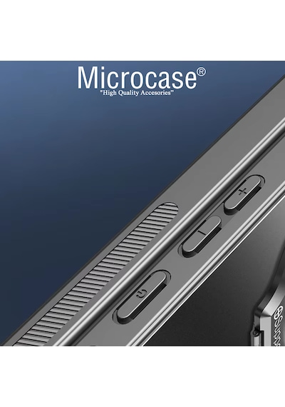 Microcase Huawei Pura 80 Pro/huawei Pura 80 Pro Plus Rome Serisi Kamera Koruma Ve Standlı Kılıf Al4968 Siyah