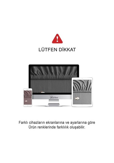 %100 Pamuk Penye Premium Lastikli Çarşaf Tek Kişilik Çift Kişilik Battal Boy Gri, 100x200 Açık Gri - Antrasit
