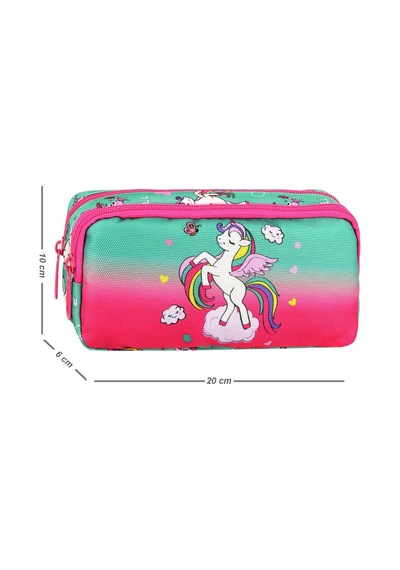 Unicorn Kalem Çantası Çok Renkli
