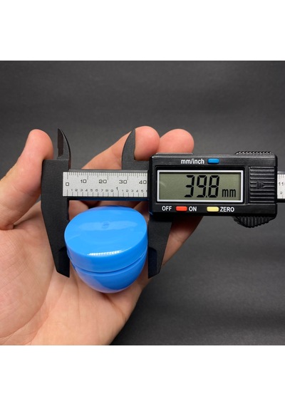 20 Ml Kapaklı Mavi Krem Kavanozu , 20 Cc Minik Pomat Kutusu , Mini Krem Kutusu X 10 Adet