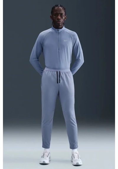 Nike Dri Fit Knit Running Trousers Pant.erkek Antreman Koşu Eşofman Altı Mavi