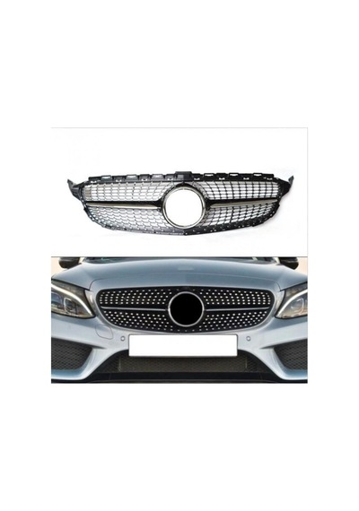 Mercedes W205 Diamond Panjur - Gri 2019+ C Serisi