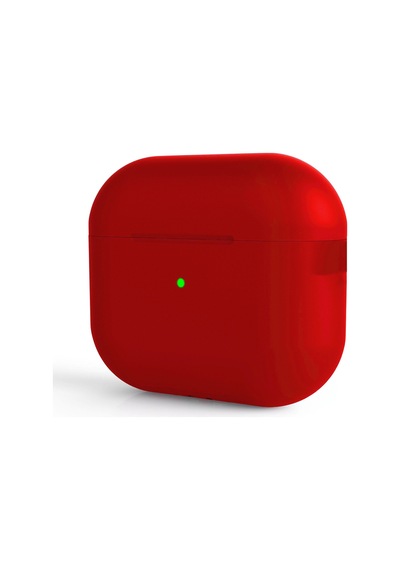 Apple Uyumlu AirPods Pro 2 Standart Silikon Kılıf Kırmızı