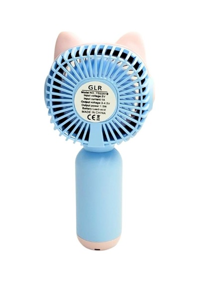 Bigmate Mini El Fanı Taşınabilir Serinletici Şarjlı Vantilatör Tek Kademeli Hız Ayarı Ys2251b