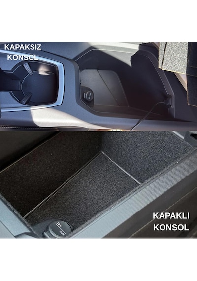 Peugeot 3008 Iıı P64 İç Konsol Saklama Alanı Ve Kapı Cebi Düzenleyici Konfor Seti Allure Kapak