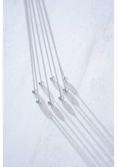 Acar Evero Top Uçlu Çelik Çırpıcı - 30 Cm Silver