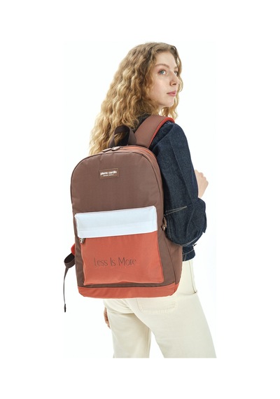 Pierre Cardin Sırt Çantası 07pc1005 Kahve