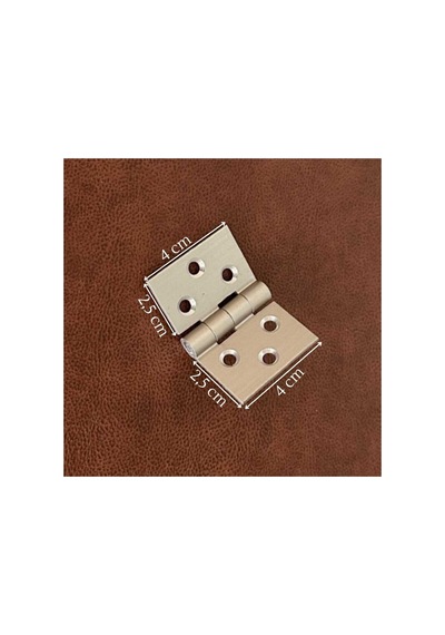 Star Köşeli Geniş Alüminyum Yaprak Menteşe 4x2,5 Cm 2 Adet
