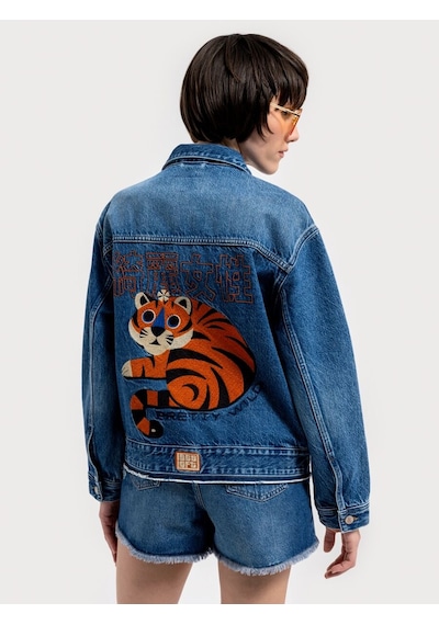 LOFT Regular Fit Kadın Ceket Lf2036245 Q1.v1 Denim