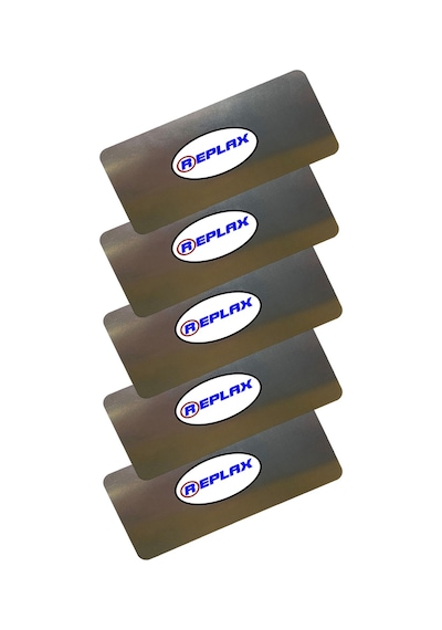 Rötuş Çeliği 4cmx9cm. Paslanmaz 5 Adet