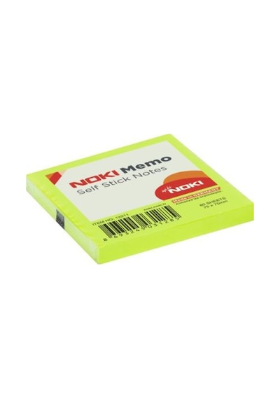 Noki 76x76 Yeşil Yapışkanlı Not Kağıdı 12211