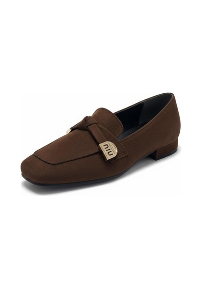 Dosa Shoes Kadın Sivri Burun Babet-siyah Kahverengi