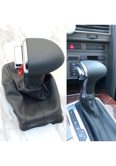 Sunshine011 Audi A3 8p A4 B8 A5 Q5 A6 C6 Deri Krom Vites Topuzu Siyah 4g1713139