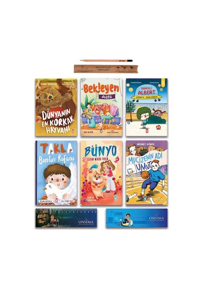 Timaş Çocuk 1 Ve 2 Sınıf Hikaye Seti 6 Kitap - Takla - Marslı Albert - Dünyanın En Korkak Hayvanı - Bünyo - Umut