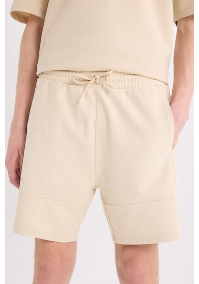 DeFacto Slim Fit Dar Kesim Dar Paça Basic Düz Şort B8674AX25SPBG702
