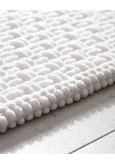 Madame Coco Najac Banyo Paspas - Beyaz - 50x80 Cm 8684427045312 Beyaz