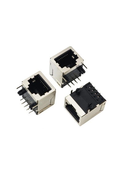 Ic-266h-5 Rj45 Şase Pcb Ucu 90 Rj45 Konektör