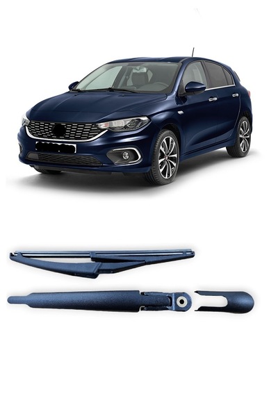 Fiat Egea Hb 2016-2024 Arka Cam Silecek Kolu Ve Süpürgesi Takım 52015974