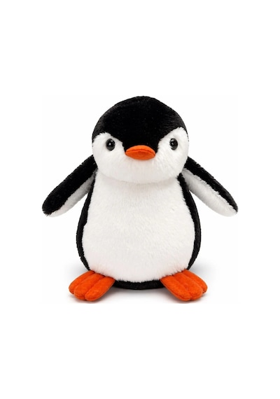30 Cm Penguen Peluş Oyuncak Yastık Sevimli Penguen Peluş Oyuncak Beyaz - Siyah