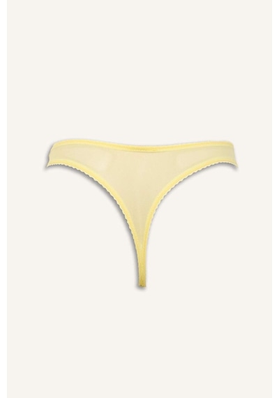 Defacto Brode Slip Külot H3684ax26spyl83 Sarı-yl83