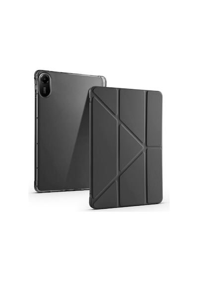 Xiaomi Redmi Pad 2 Kılıf Zore Tri Folding Kalem Bölmeli Standlı Kılıf Kapaklı Kılıf