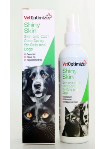 Vetoptimize Shiny Skin 100 Ml Kedi & Köpek Tüy Parlatıcı, Koku Giderici Ve Deri Bakım Spreyi