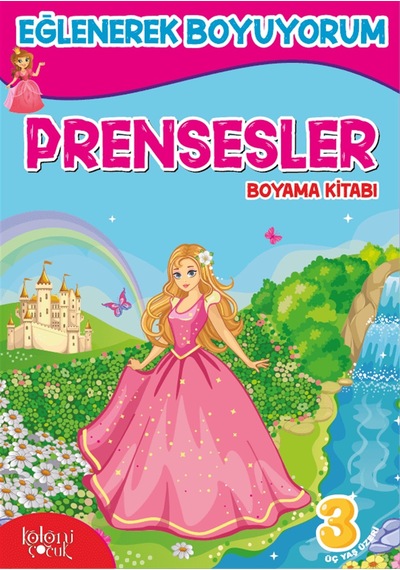 Eğlenerek Boyuyorum - Prensesler