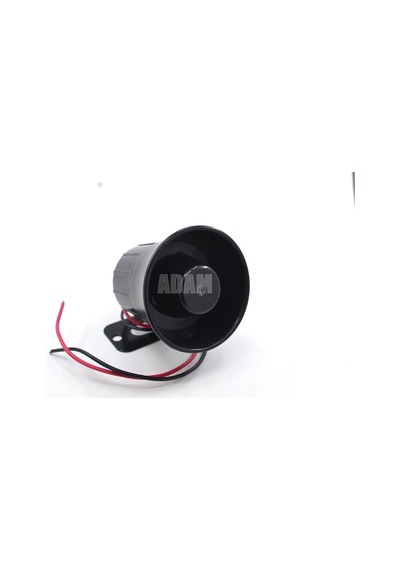 6 Ses Tonlu Mini Alarm Sireni 20W 12V Max.133dba Carub