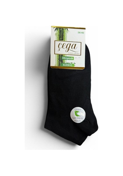 Çega Socks Kadın Bambu Dikişsiz Topuk Taban Takviyeli Patik Çorap 12'li Çok Renkli Çok Renkli Çega Socks Kadın Bambu Dikişsiz Topuk Taban Takviyeli Patik Çorap 12'li Çok Renkli Çok Renkli