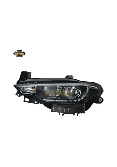 Far Motorlu Sağ Krom Çıtalı - Led Drl Park Egea 16-20 Ayfar 52145154