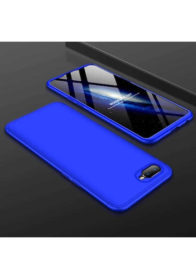 Oppo Rx17 Neo Kılıf Zore Ays Kapak Mavi