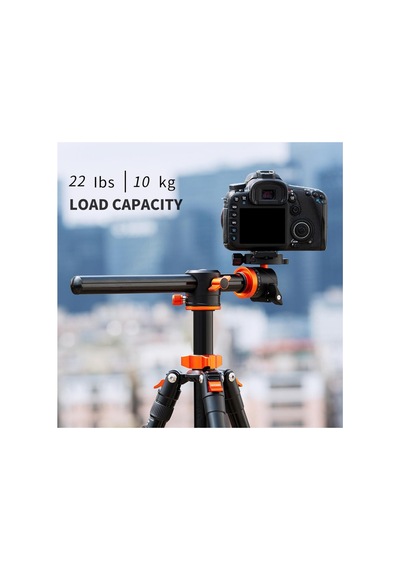 K&f Concept - Sa254t2 185cm Alüminyum Kompakt Tripod Kf09.090