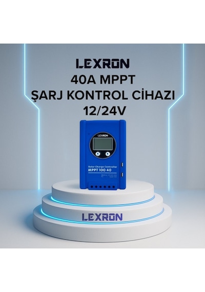 Lexron 40 Amper 40a Mppt Şarj Kontrol Cihazı