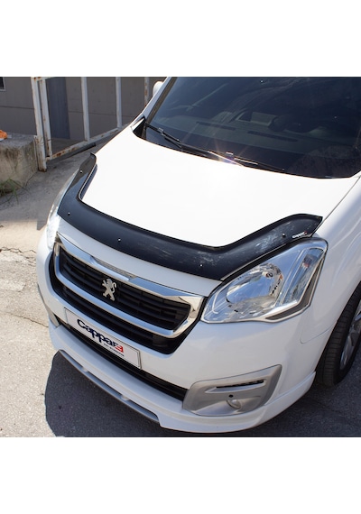 Cappafe Peugeot Partner Ön Kaput Koruyucu Rüzgarlık 4Mm 2015-2018