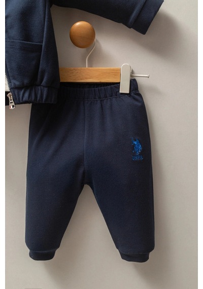 U.S. Polo Assn. Erkek Bebek 3 Lü Takım - Lacivert Lacivert