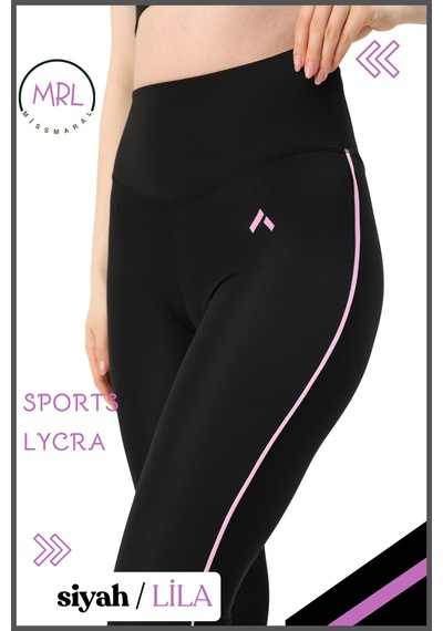 Missmaral Kadın Yüksek Bel Toparlayıcı Spor Tayt Siyah / Lila Şerit Detaylı Lycralı Dalgıç 1041 Siyah Lila - 690831555 Siyah Lila Missmaral Kadın Yüksek Bel Toparlayıcı Spor Tayt Siyah / Lila Şerit Detaylı Lycralı Dalgıç 1041 Siyah Lila - 690831555 Siyah Lila