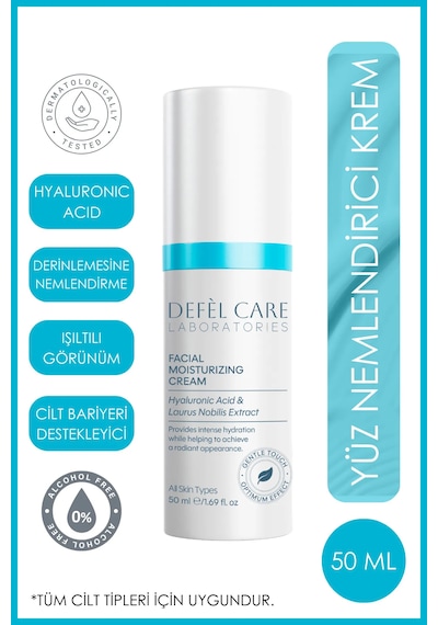Defel Care Dolgunluk Veren Yoğun Nemlendirici Yüz Kremi 50 ML
