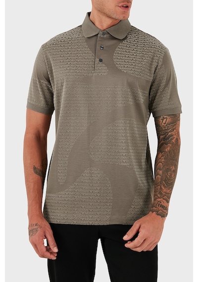 Emporio Armani Erkek Polo Yaka T Shirt Em002971 Af10017 F6130 Kahve Kahve