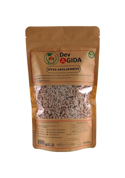 Siyez Arpa Şehriye 400 G (Aç-Kapa Ambalaj)