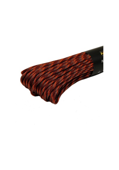 Mg Ropes Polyester Paracord İp 4 Mm Bordo Desen 30 Metre Bordo