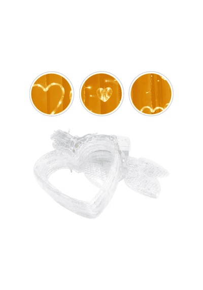 Led Kalp Neon Lamba Dekoratif Romantik Gece Ve Ortam Işığı Çok Renkli 14729048