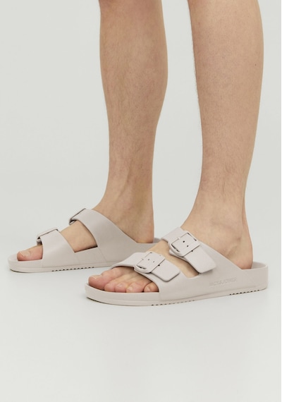 Jack & Jones Ayarlanabilir Tokalı Terlik  12204004 Plaza Taupe Krem
