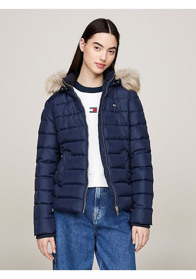 Tommy Jeans Kadın Mont-dw0dw18312 Mavi